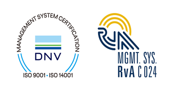 ISO14001認証証明書