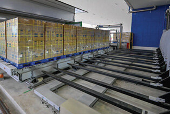 16 forks lift 16 pallets